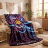 West Ham United Football Print Flannel Blanket Soft Warm Sofa Bed Throw Blanket For Home Office Bedroom