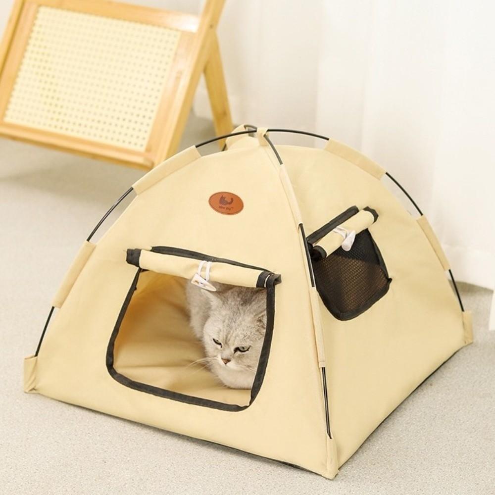 Stable Cat Outdoor Tent Breathable Pet Bed Tent Portable Cat Sleep House  Car Travel