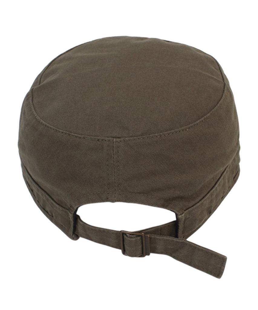 Yunibeosyeolkemiseuteuli Washing Khaki Military Cap Marine Cap