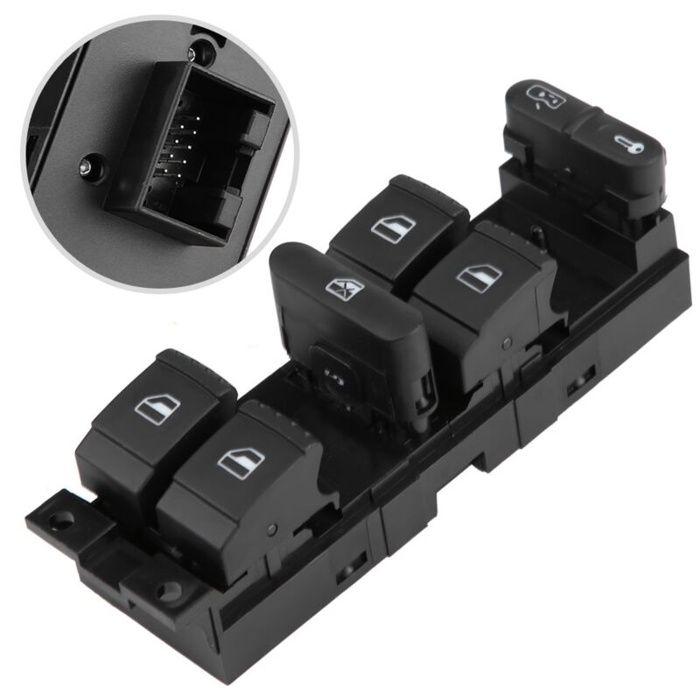 Levé Vitre Interrupteur de fenêtre principal électrique, pour Golf Jetta Bora Passat B5 Seat Leon Toledo 1999 – 2006