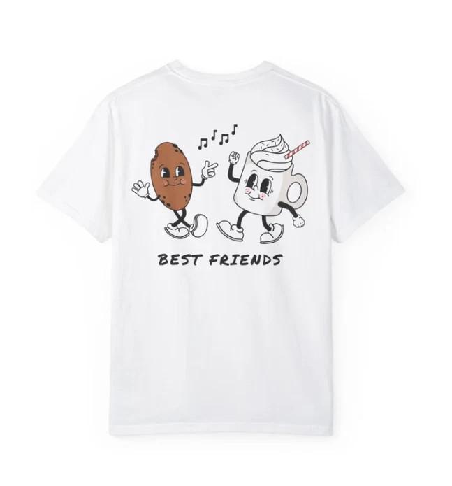 BEST FRIENDS T Shirt Unisex  Milk Unisex T Shirt - Full Size Unisex T-Shirt XXXXL
