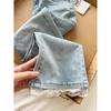 Plus Size Women's High Waist Retro Lace Trim Cropped Flare Jeans - Spring 2026 Collection
