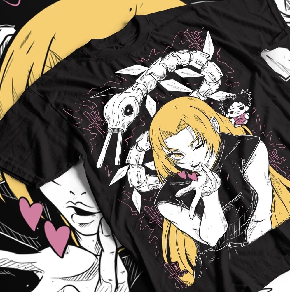 

Horror Anime Shirt, Yuki Tsukumo T-shirt kenjaku Choso jujutsu kaisen, Unisex S