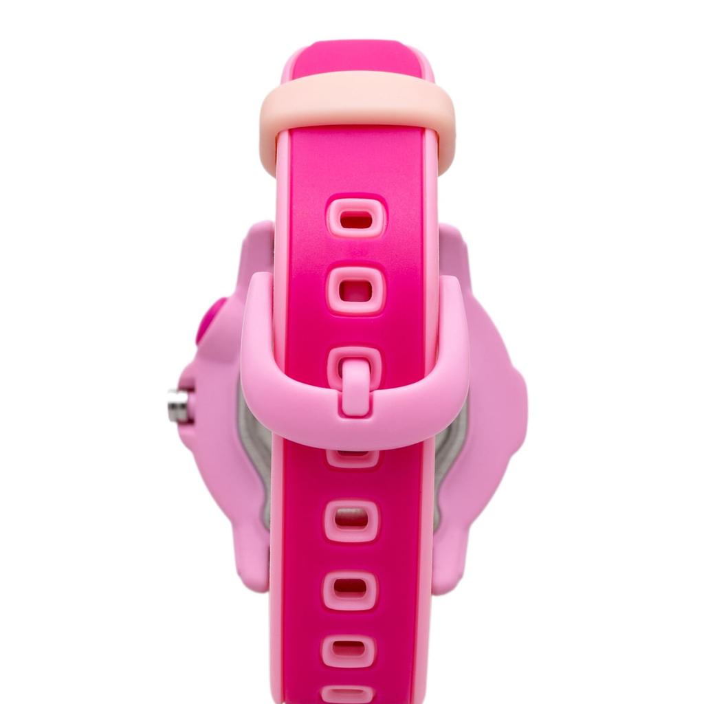Analog 10 ATM Water EL Simple Urethane Sports [Clepha] Kids' Watch, Resistant, Light, Multifunctional, Cute, Design, Strap, Pink, T-SPORTS (Tee Kids)