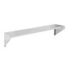 Single Stainless Steel Wall-Mounted Hanging Shelf