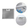 Silver Filter Stainless Steel 1 Pc 400x300x9mm Easy Installation