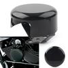Motorcycle Horn Cover Black Steel For Harley Davidson 1991-2007 2008 2009 2010 2011 2012 2013 2014 2015 2016 2017 Big Twin 45/8"