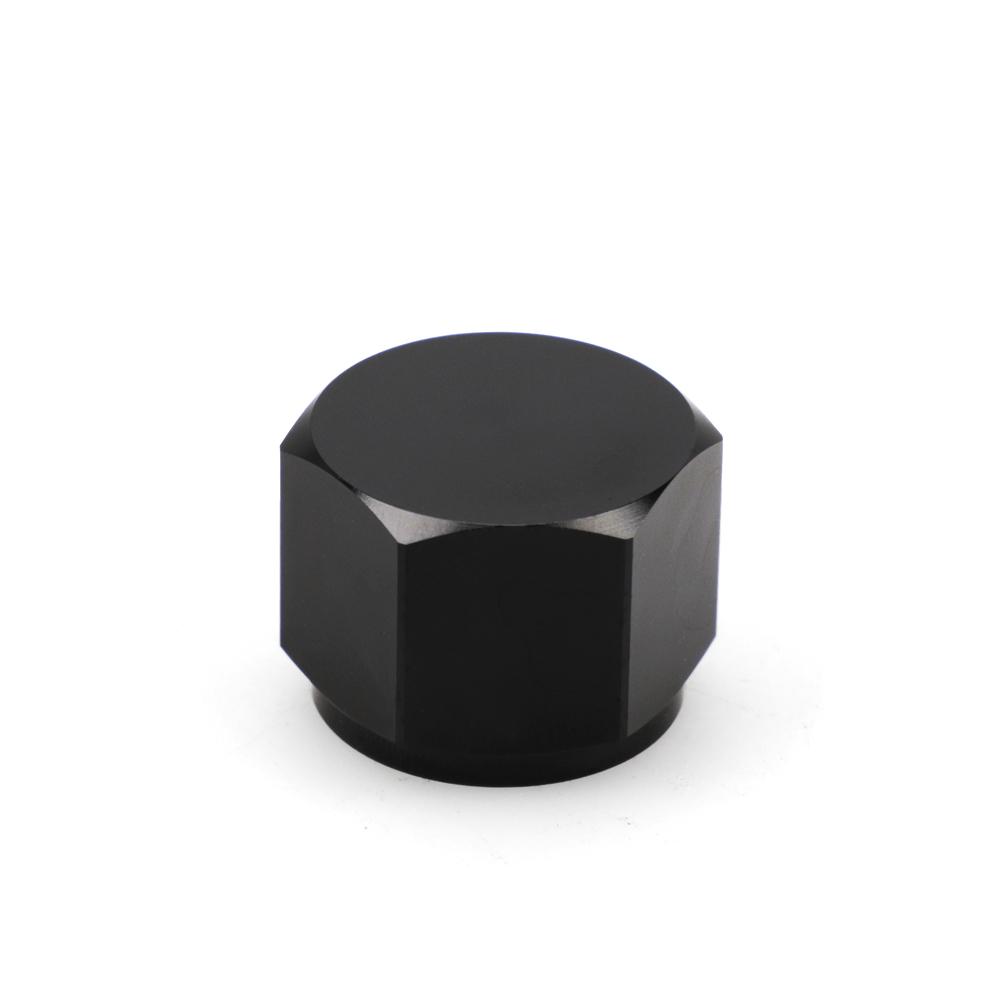 AN6 AN8 AN10 Female Thread Aluminum Pipe External Hex Head Flare fiting TUBE NUT  End Cap Plug Fitting Coupler Connector Adapter