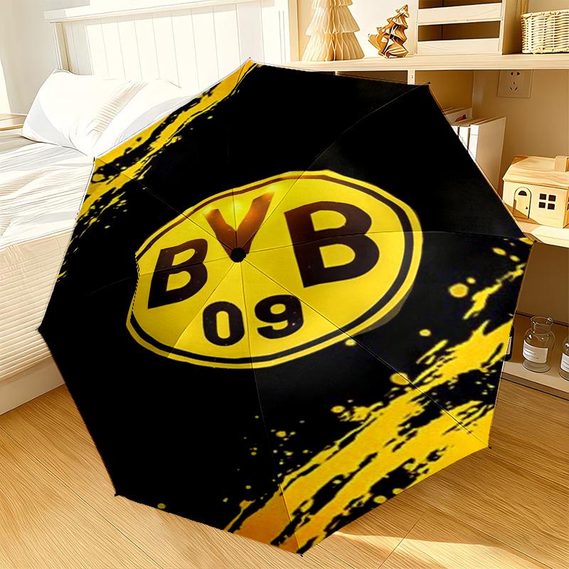 08 Football Club Umbrella 8-Frame for Travel, Camping, Casual Lightweight Portable Umbrella, Essential for Every Family Holidays Gift