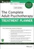 Complete Adult  Psychotherapy Treatment  Planner Paperback