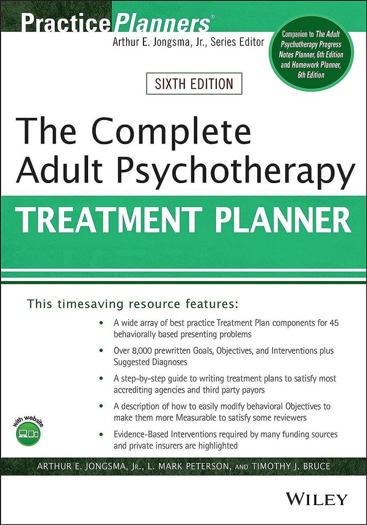 Complete Adult Psychotherapy Treatment Planner Paperback