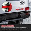 2PCS 4x4 Decals for Trucks, Car Stickers, Premium Series 4x4 Bedside Off Road Replacement Decals, Auto Exterior Decoration Accessories for 2014-2018