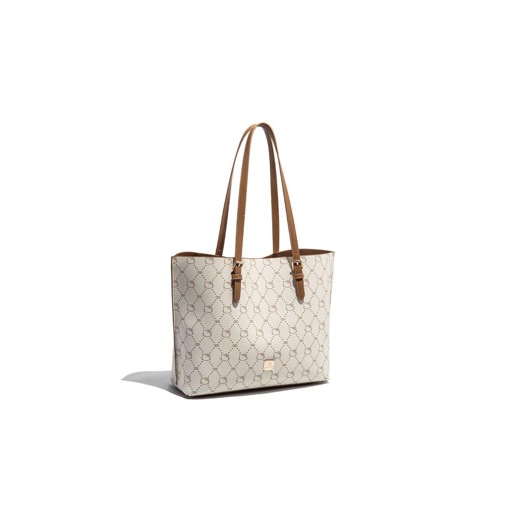 New Sanrio Hello Kitty PU Tote Bag, Shopping Bag, Shoulder Bag Regular Women's Multicolor SHHF41398