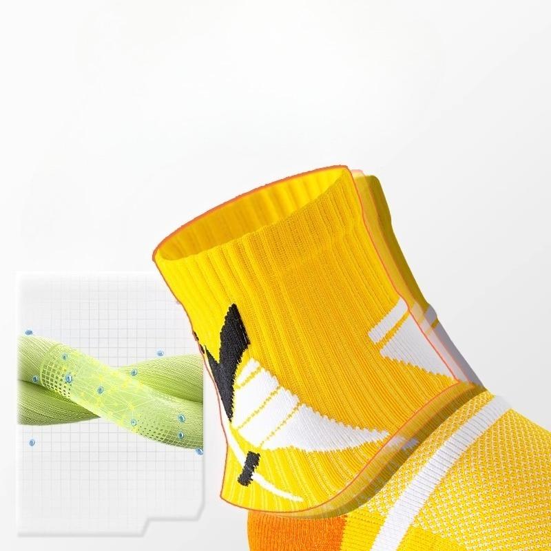 Badminton Socks for Women, Mid-calf, Autumn and Winter Towels, Thick-soled, Professional Fitness, Outdoor Running Sports