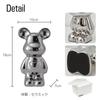 [MoZoo] Stylish Bear Figurine, Interior Decoration, Gold