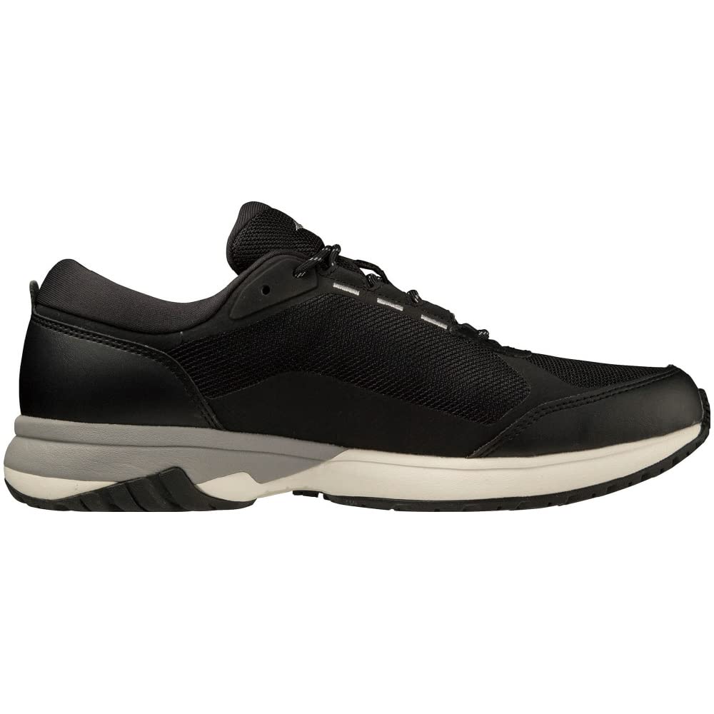 Mizuno WAVE CrossE Energy Walking Wide Casual Size 3E XE-1 Shoes, Lightweight, Fit, Sneakers, Black, 22.5 cm,