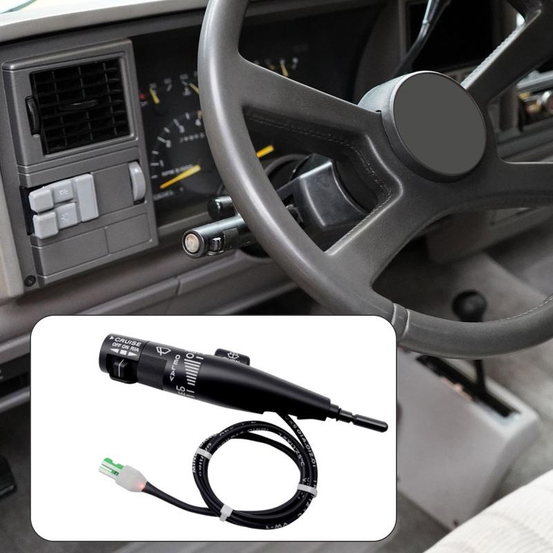 Комбинированный рычаг указателей поворота Черный для Chevrolet Blazer Suburban GMC Yukon Suburban 1992-1994 25111408 19353957