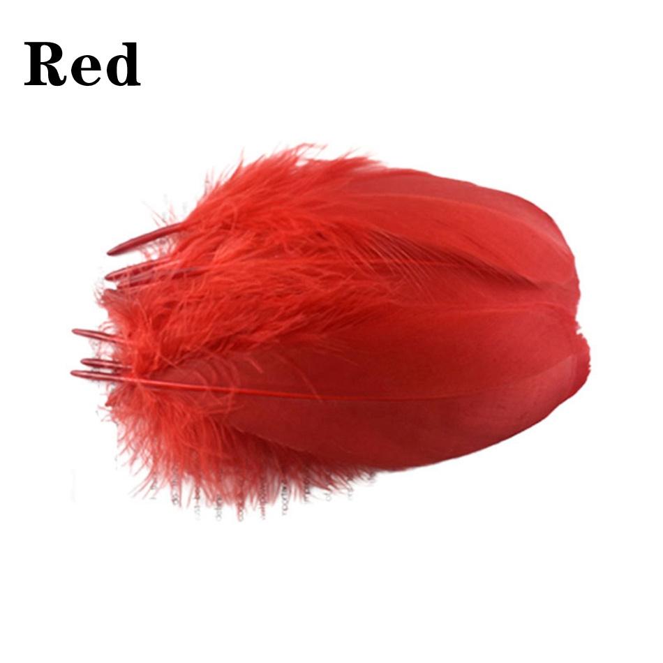 100Pcs Natural Goose Feathers Plumas Wedding Party White Feathers Christmas Crafts DIY Jewelry Making Decoration Accessories