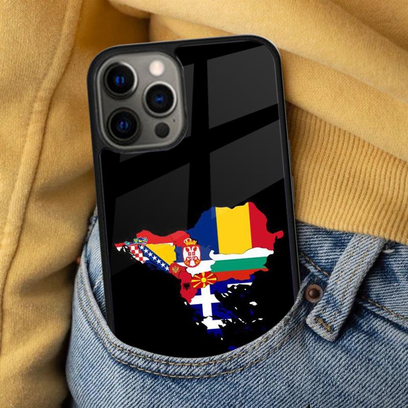 Montenegro Flag Soft Phone Case for iPhone 17 Air 16e Pro max 15 Pro 13 14 Plus 11 12 MagSafe Magnetic Coque