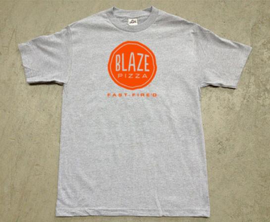 Blaze Pizza restaurant t-shirt XXL