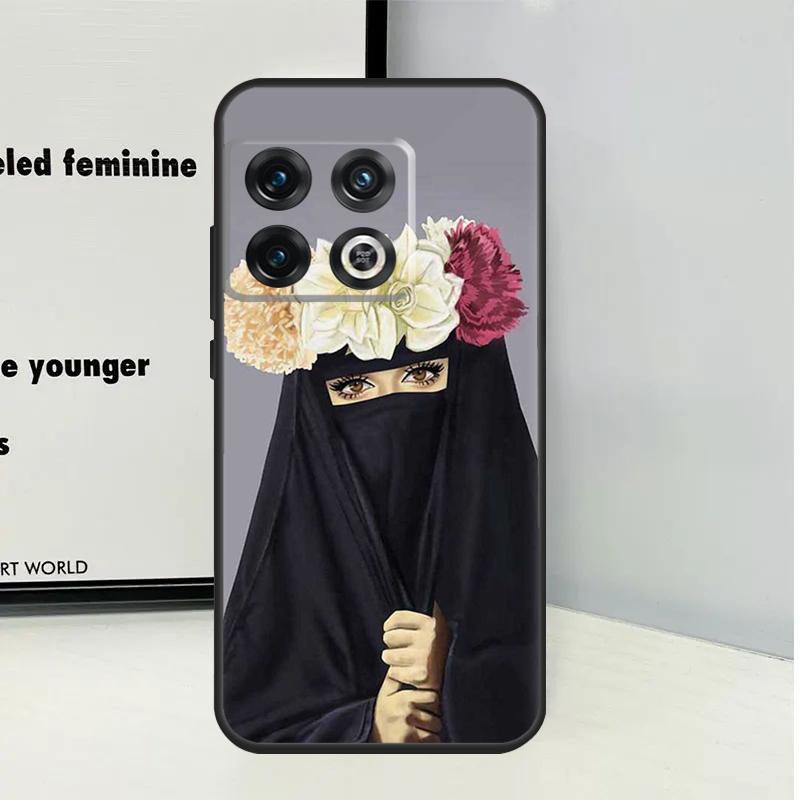 Islamic Arabic Hijab Girl For OnePlus Nord 5 CE 2 3 4 Lite N20 N30 Case For OnePlus 15 13 12 11 10 Pro 10T 13T 13R 15R