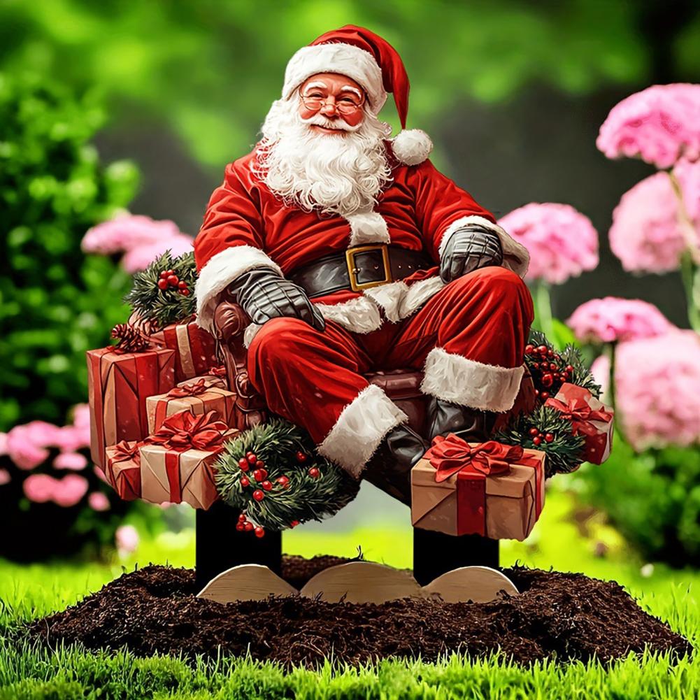 Acrylic Garden Stake Unique Nativity Design Stake Christmas Nativity Scene Garden Stake Yard Decor for Outdoor Patio Lawn 2d
