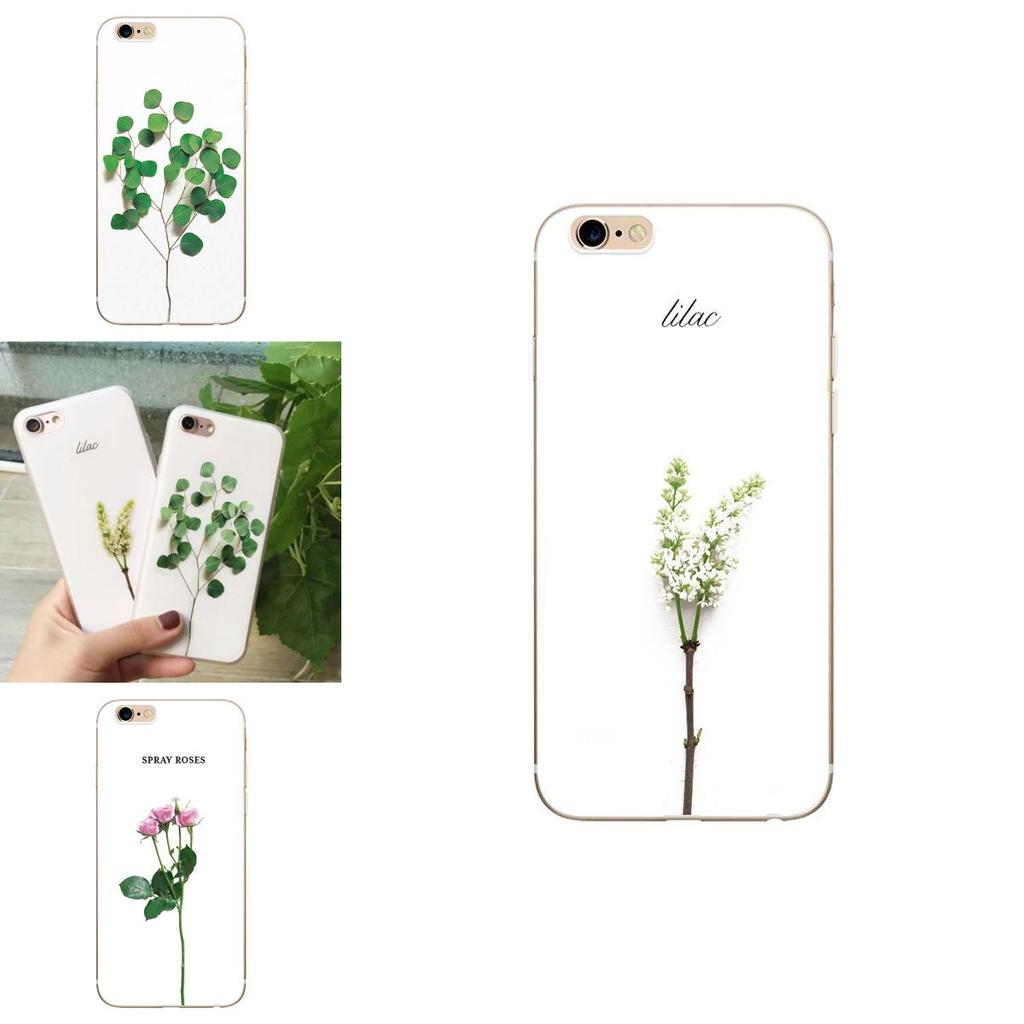 Tulip Patterned Rose Mobile Phone Case For Iphone 6 6s 7 7s Fashion Durable