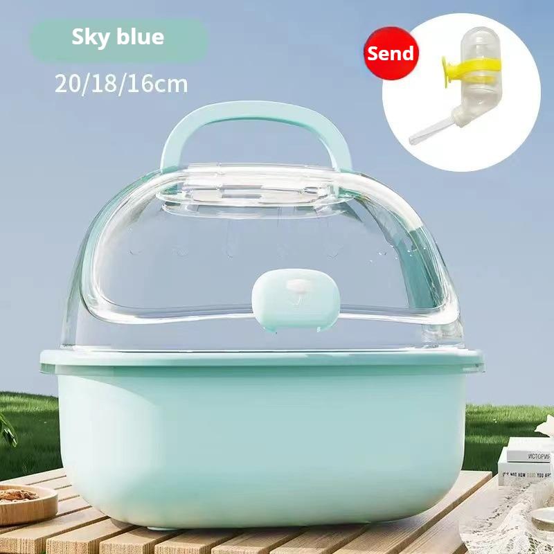 Pet Supplies Hamster Cage Outdoor Cage Transparent Portable Bag