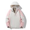 2025 Winter Couples' Windproof Cotton Mountaineering Jacket with Detachable Hood