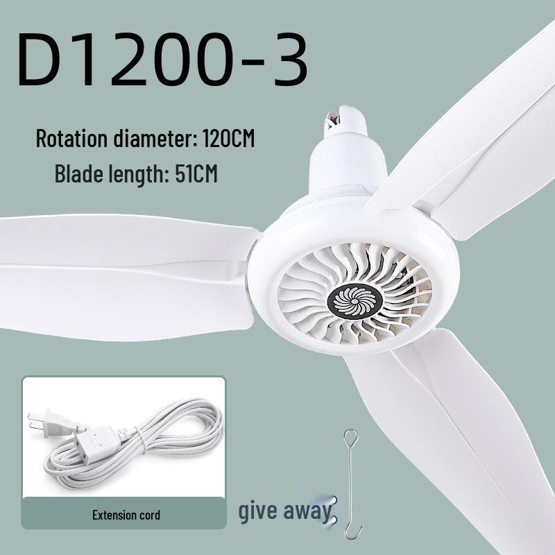 High Power Ceiling Fan with Plastic Blades & Remote, Ideal for Home, Restaurant, Bedroom, Living Room, Workshop, and Hall