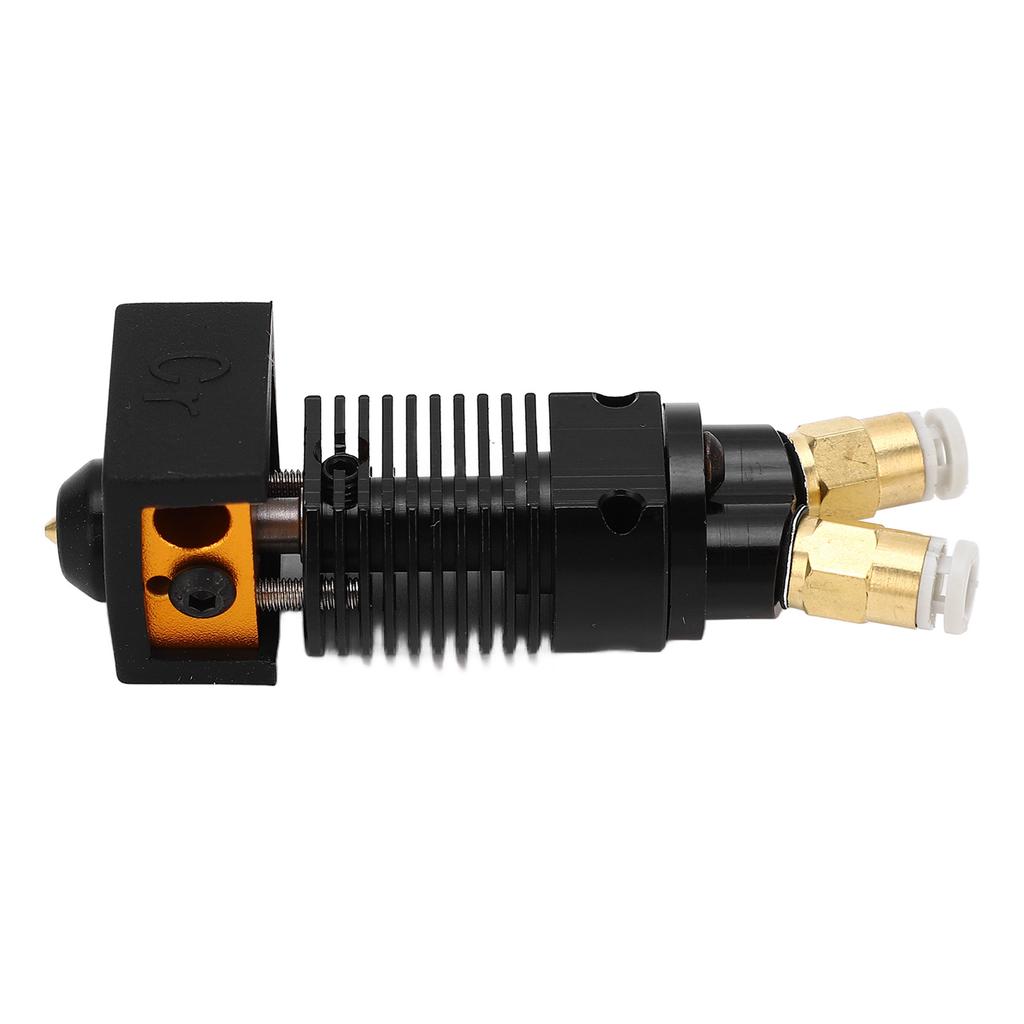 Assembled Extruder Head 2 In 1 Out Double Gear Aluminum Alloy 3D Printer Extrusion Head for