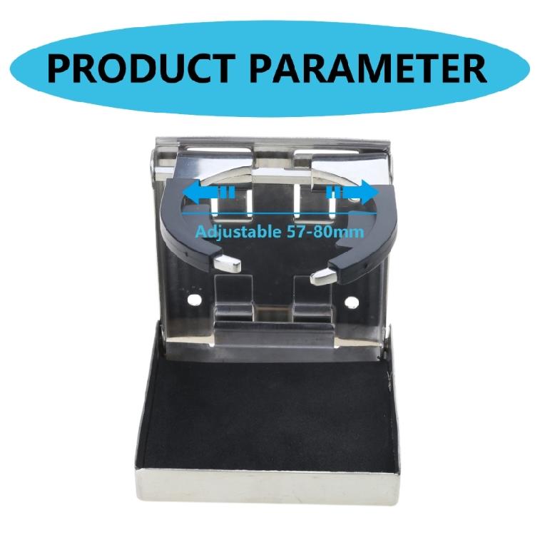Home Car RV Folding Cup Holder Bracket Universal Drinks Holders Easy to Install