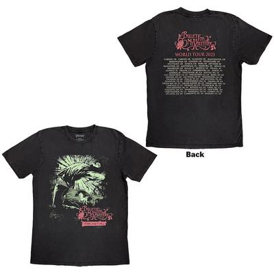 Bullet For My Valentine T-Shirt: Tears Don't Fall (Black) (Back Print) OFFICIAL