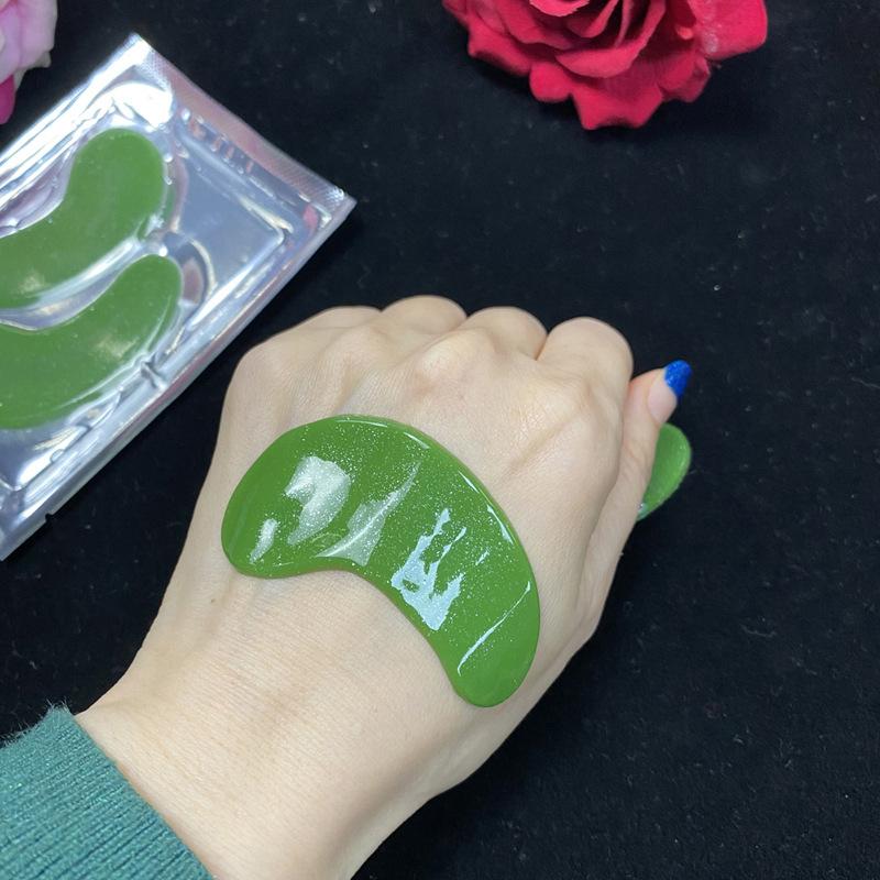 

Маска для глаз зеленого цвета, растворимая маска для глаз, цветная маска для глаз для женщин и мужчин 1sets