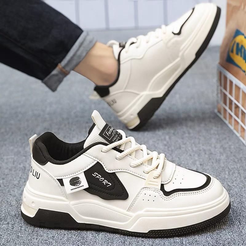 

Men s Shoes Small White Korean All-matching Sneaker Casual Handsome Fashion Brand Low-cut Skate 44