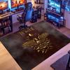 SPQR Eagle Emblem Rug, suitable for living room, bedroom, game room, computer room and home décor.