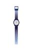 Q&Q SmileSolar (Q&Q Smile Solar) Zonne-aangedreven Analoog Horloge met Bijpassende Stijl, Waterdichte Urethaan Band, RP26-011, Blauw