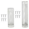Camping Tent Stove Chimney Pipe Exhaust Pipe Stainless Steel for Outdoor