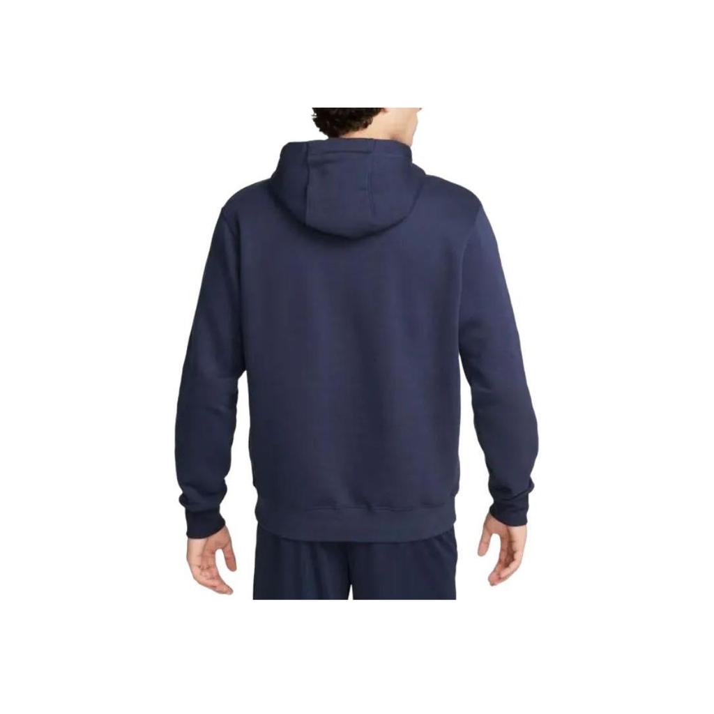 Nike San Lorenzo 2023 Edition Embroidered Logo Hooded Casual Long Sleeve Sweatshirt Men sweatshirt Blue CW6894-451