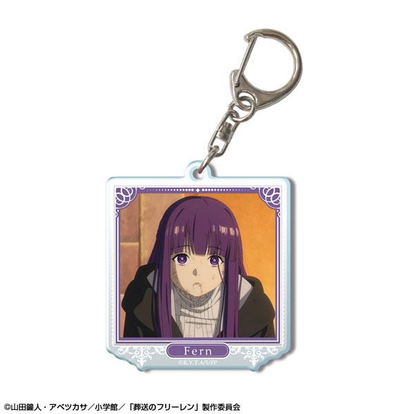 New Anime Frieren Beyond Journey's End Acrylic Action Figures Model Key Chain kawaii Pendant Accessories Decor Toy Gift 6CM