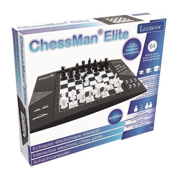 Jeu D'échecs Électronique LEXIBOOK Chessman Elite - 2 Joueurs - 7 Ans Et +