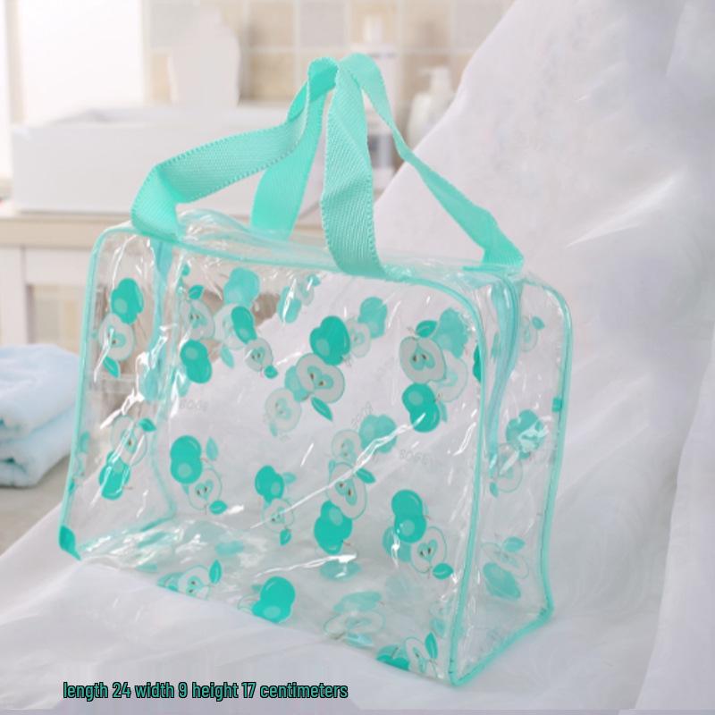 Waterproof PVC Transparent Toiletry and Cosmetics Travel Organizer Bag