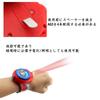 PUTCENDI Kids' Wristwatch Mini Projector Children's Electronic Watch 20 Patterns Night Light Spider-Man Cosplay Gift Red