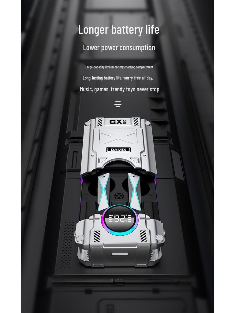 Grenzüberschreitendes DX-08/07 E-Sports TWS Drahtloses Bluetooth 5.3 Headset mit Ultralanger Akkulaufzeit