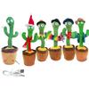 Popular Douyin, the Same Cactus Twists, Sings and Dances, Talking Children's Toys, Interactive Dolls
