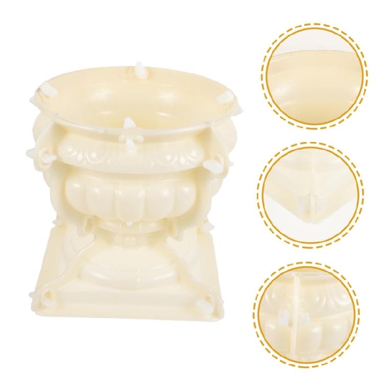 Plastic Planter Molds Decorations for Garden Concrete Flower Pots Molds Outdoor
