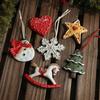 DIY Horse Pendant Ornament Resin Party Decoration Crafts  Merry Christmas Party
