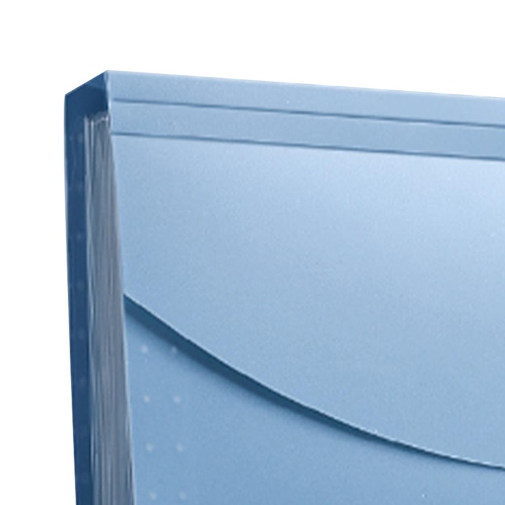 Expanding File Folder 13 Pockets Professional Waterproof Documents File Folder for VAT Invoice Recei