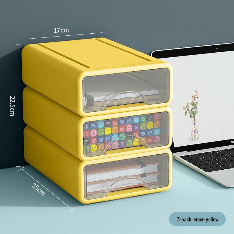 Desktop Drawer Organizer for Cosmetics and Stationery
