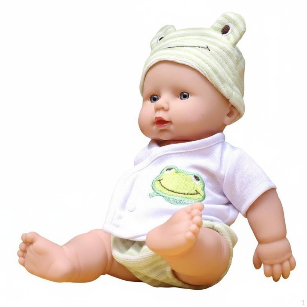 Soft Body Infant Doll Voice Activated Talking Removable Sound Box for Children,